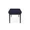 Lesro Lenox Steel 2 Seat Bench, Navy/Midnight Seat, Navy/Midnight Back, 45 W 21 L 18.5 H LS2001 - alternate 3